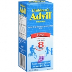 Viên uống hạ sốt nhanh chóng cho trẻ nhỏ từ 2-11 tuổi Children's Advil Suspension - 120 ml