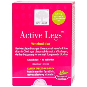 Viên Uống Hỗ Trợ Điều Trị Giãn Tĩnh Mạch New Nordic Active Legs 15 Viên