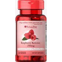 Viên uống hỗ trợ giảm cân Puritan's Pride Raspberry Ketones 60 viên