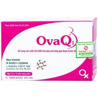 Viên Uống Hỗ Trợ Tăng Khả Năng Mang Thai Ovaq1 Mediplantex 30 Viên