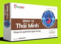 Viên Uống Hỗ Trợ Trào Ngược, Viêm Loét Dạ Dày Bình Vị Thái Minh 2X10