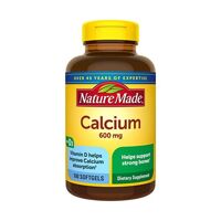 Viên uống Nature Made Calcium 600mg with D3 100 viên