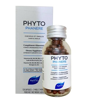 Viên uống ngăn ngừa rụng tóc Phyto Phanere hộp 120 viên