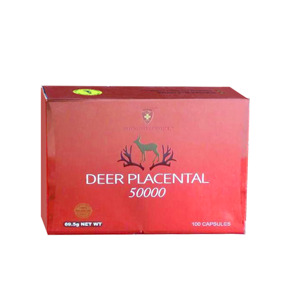 Viên uống nhau thai nai Wealthy Health Deer Placental 50000