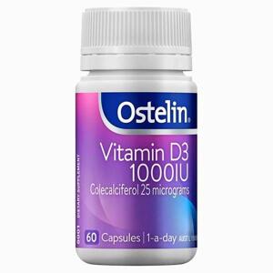 Viên uống Ostelin bổ sung Vitamin D3 1000IU 130 viên