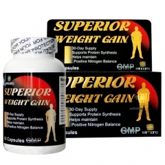 Viên uống tăng cân, tăng cơ hiệu quả Superior Weight Gain - 60 viên