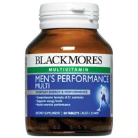 Viên uống tăng cường sinh lực phái mạnh Blackmores Men's Performance Multi hộp 50 viên của Úc