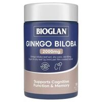 Viên uống tăng cường trí nhớ Bioglan Ginkgo Biloba 2000mg 100 viên