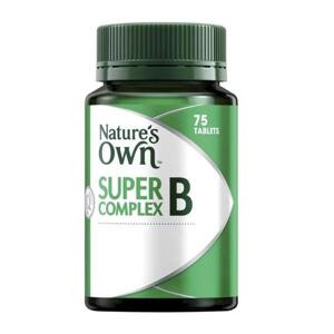 Viên uống tăng cường vitamin B Nature’s Own Super B Complex 75 viên