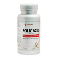 Viên uống tạo máu Folic Acid Vitamins For Life hộp 100 viên