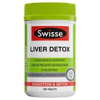 Viên uống thải độc gan Swisse Liver Detox 200 viên