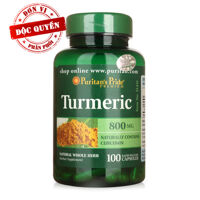 Viên uống tinh chất nghệ Puritan's Pride Turmeric 800mg 100 viên