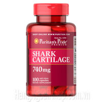 Viên uống vi cá mập Puritan's Pride Shark Cartilage 740mg 100 viên