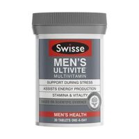 Viên uống vitamin tổng hợp cho nam giới Swisse Men's Ultivite Multivitamin 30 viên