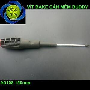 Vít dẹp cán nhựa mềm Buddy A0108 150mm