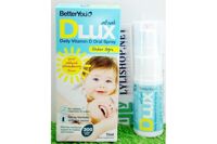 Vitamin D xịt Dlux Infant Better You Anh – 15ml (Từ 0 – 3 tuổi)