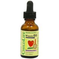 Si rô bổ sung vitamin Childlife Vitamin D3 - 30 ml