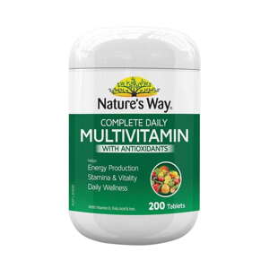 Vitamin tổng hợp Nature's Way Complete Daily Multivitamin 200 viên