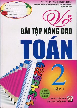 Vở bài tập nâng cao toán 2 tập 1