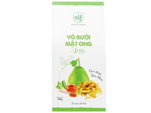 Vỏ bưởi mật ong sấy dẻo Nong Lam Food - hộp 100g