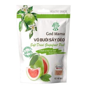 Vỏ bưởi sấy dẻo God Mama 80g