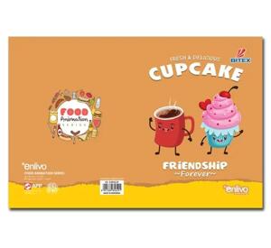 Tập học sinh Food - Cupcake