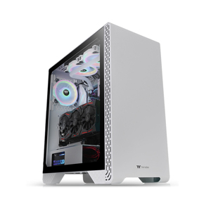 Vỏ máy tính - Case Thermaltake S300 Tempered Glass Snow Edition