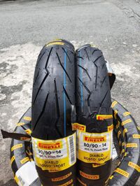 Vỏ xe Pirelli 90/80-14 Diablo Rosso Sport