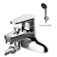 Vòi chậu lavabo liền sen Mirolin MK502A-H200