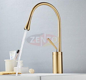 Vòi chậu Lavabo nóng lạnh Art Gold ZT2186