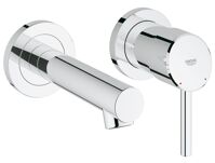 Vòi chậu lavabo nóng lạnh gắn tường Grohe 19575001