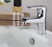 Vòi lavabo 1 chân nóng lạnh KB 5607