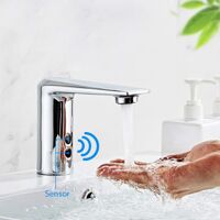 Vòi lavabo cảm ứng Automatic Faucet ZT-AF2802-Polished