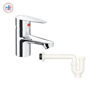 Vòi lavabo inax kèm ông thải chữ P inax LFV-1102S-1+A-325PL