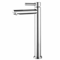 Vòi lavabo inox bóng Dakoshi I404B