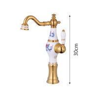 Vòi lavabo mạ vàng LB-28K