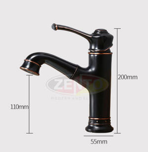 Vòi lavabo nóng lạnh Classic Series ZT2132-B