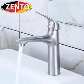 Vòi lavabo nóng lạnh inox 304 Shark Zento SUS3308