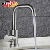 Vòi lavabo nóng lạnh inox Zento SUS3307