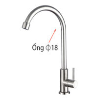 Vòi rửa bát lạnh LK-701 Inox Lucky