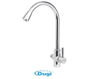 Vòi rửa bát nóng lạnh gắn tường Dugi DG709