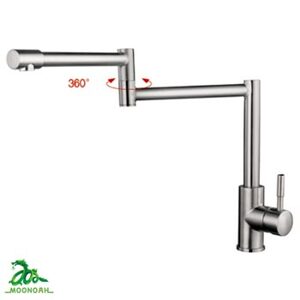 Vòi rửa bát nóng lạnh inox 304 Moonoah MN-642