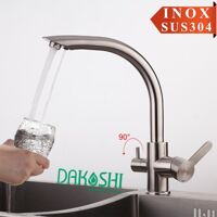 Vòi rửa chén inox Dakoshi D606