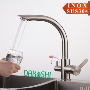 Vòi rửa chén inox Dakoshi D606