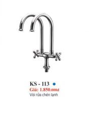 Vòi rửa chén lạnh Kassani KS-113