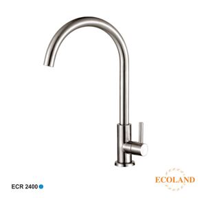 Vòi rửa chén nóng lạnh Ecoland inox ECR2400