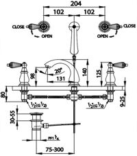 Vòi rửa mặt lavabo COTTO CT208C17ST