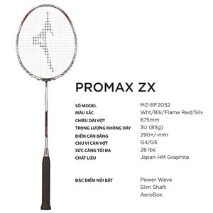 Vợt cầu lông MIZUNO PROMAX ZX