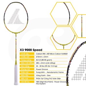 Vợt Pro Kennex X3 9000 Speed