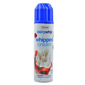 Whipping cream Tatua dạng chai xịt